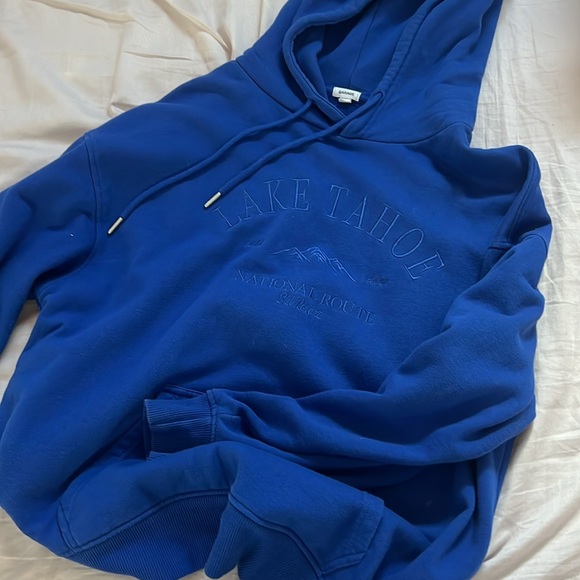 Garage royal blue hoodie - Picture 2 of 3